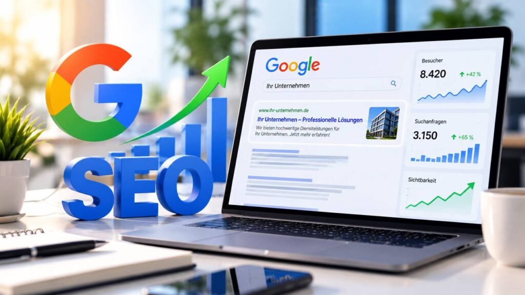 Professionelles SEO für Unternehmen und bessere Sichtbarkeit bei Google